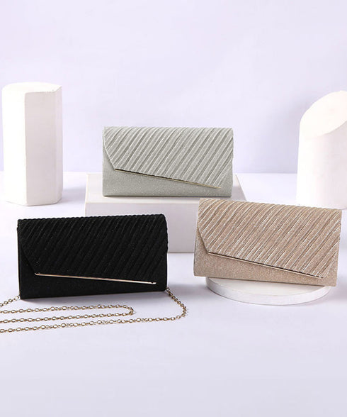 パーティーバッグ 結婚式 クラッチバッグ キラキラ フォーマルバッグ 二次会  2wayバッグエレガント お呼ばれバッグ黒 チェーンバッグ 小さめショルダーバッグ 86YWNY-001